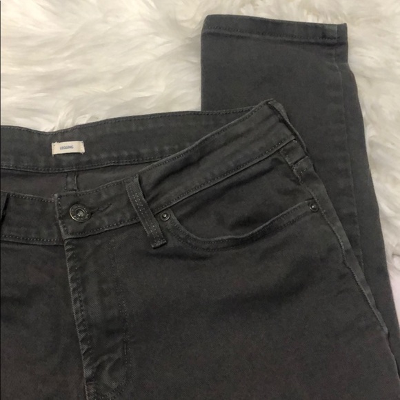 Levi’s gray denim leggings size 10/ 30 - Picture 5 of 11